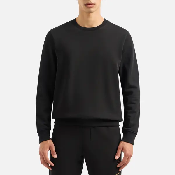 Image of Armani Exchange CNY Cotton Sweatshirt - XXL Black Hoodies and Sweatshirts male 3DZMDG-ZJ4XZ-1200 XXL