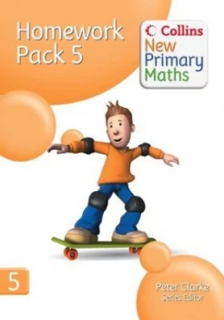 Image of Collins New Primary Maths. Homework Pack 5 by Peter Clarke Book