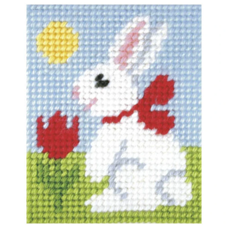 Image of Orchidea Easter Bunny Embroidery Kit