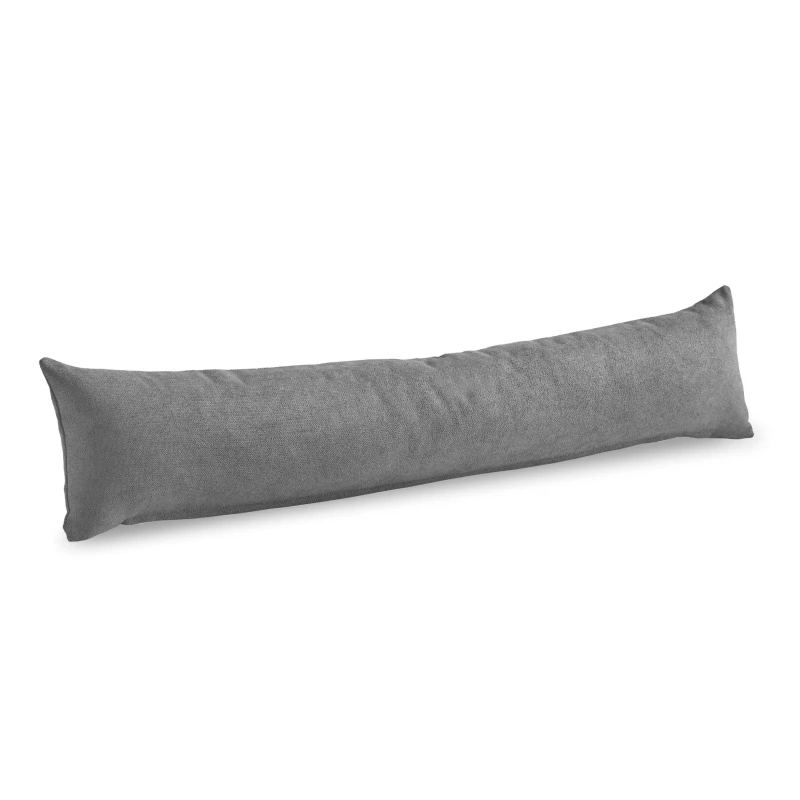 Image of Alan Symonds Velvet Chenille Draught Excluder Slate unisex 90x15cm