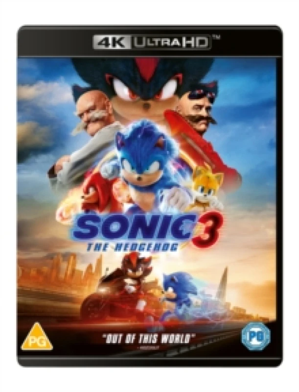Image of Sonic the Hedgehog 3 Bluray 5056453207881