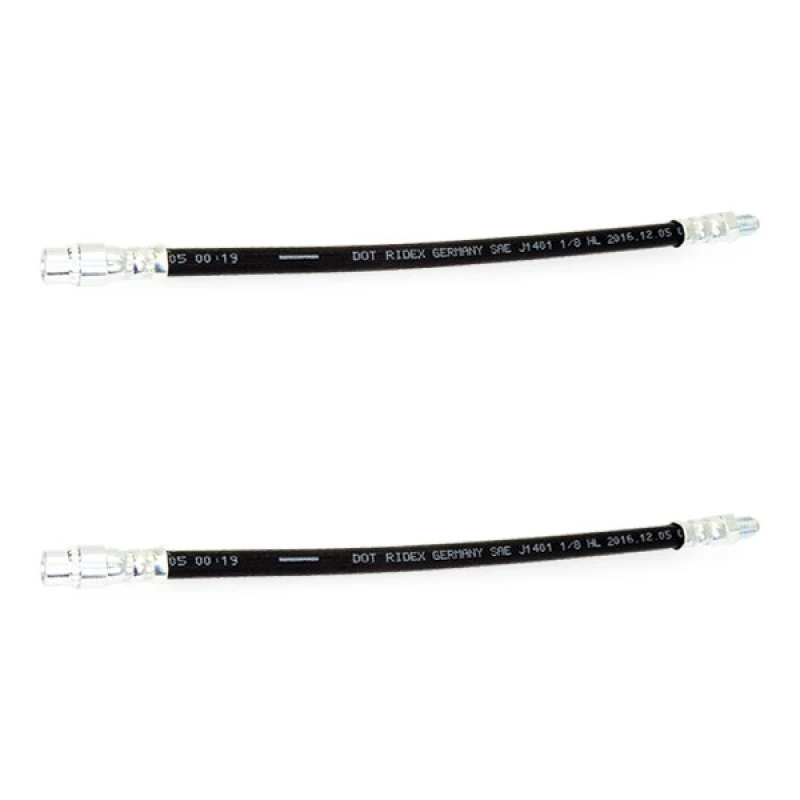 Image of RIDEX 83B0962 Brake Hose Front Axle Brake Hose (83)