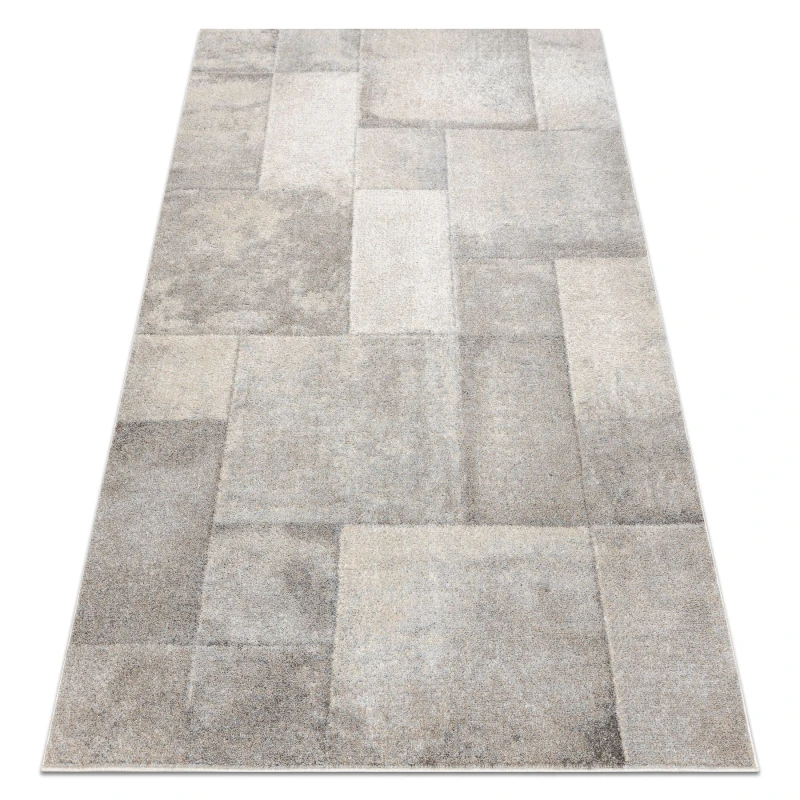 Image of RugsX Carpet Fusion 1200 Cream / Beige - Geometric, Modern, Abstract 140X190 Cm