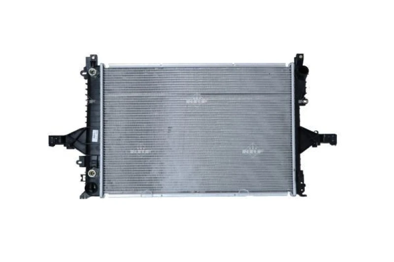 Image of NRF 53946 Engine radiator EASY FIT Brazed cooling fins, Aluminium, with mounting parts Aluminium Radiator,engine cooling (470)