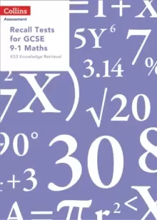 Image of Recall Tests for GCSE 9-1 Maths : KS3 Knowledge Retrieval
