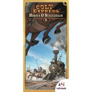 Image of Colt Express Horses & Stagecoach Expansion Board Game