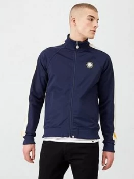 Pretty Green Tilby Tracksuit Top - Navy, Size XL, Men