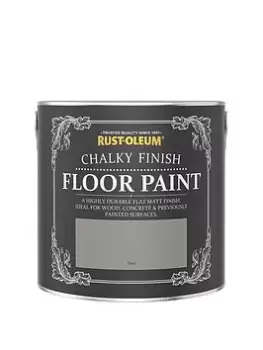 image of Rust-Oleum Chalky Floor Paint Flint 2.5L