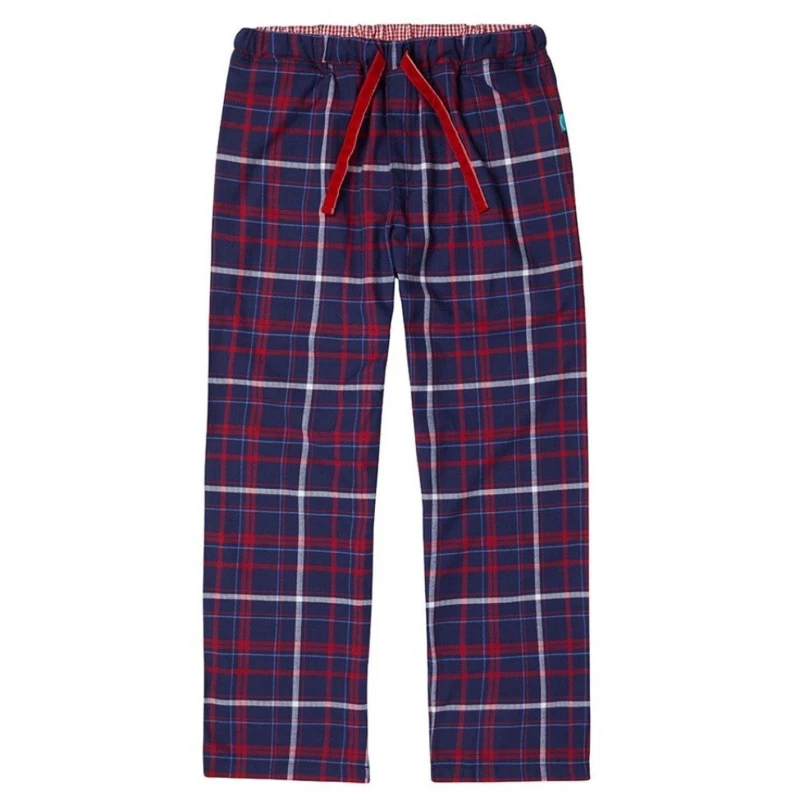 Image of Loungers Ladies Organic Brushed Cotton Lounge Trousers Red Panda female 10 (S)