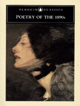 Image of Poetry of the 1890s by R. K. R Thornton and Marion Thain Paperback