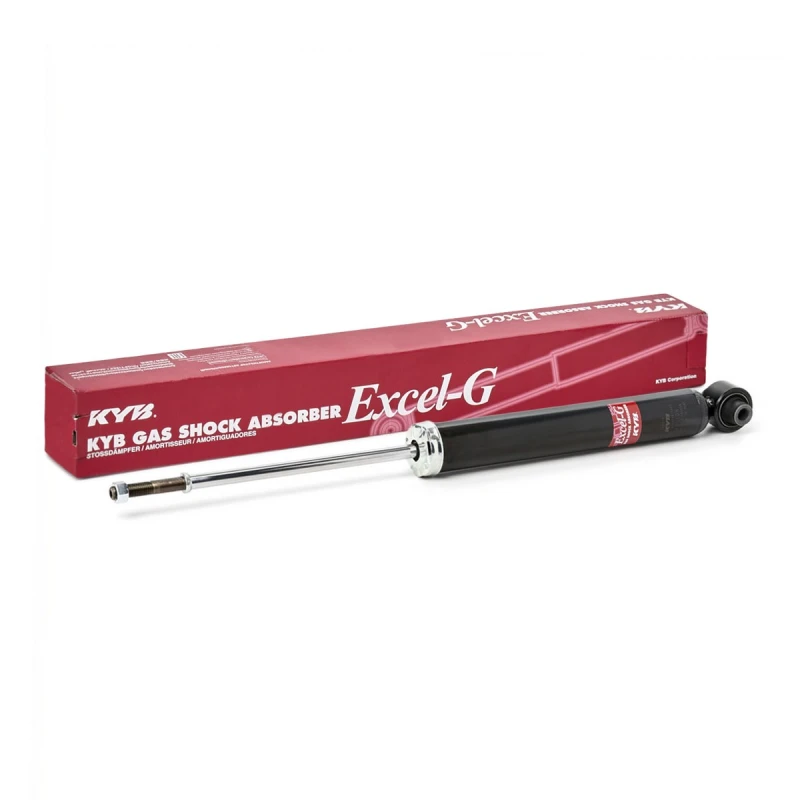 Image of KYB 349218 Shock absorber Rear Axle, Gas Pressure, Twin-Tube, Telescopic Shock Absorber, Bottom eye Shock Absorber (854)