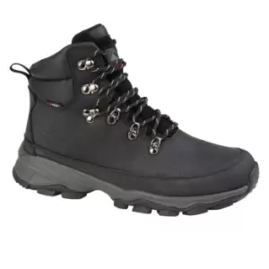 image of Johnscliffe Mens Edge 2 Leather Hiking Boots (11 UK) (Black)