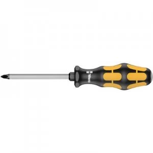 Image of Wera 918 Workshop Pillips screwdriver PZ 1 Blade length 80 mm DIN ISO 8764-PZ, DIN 5262