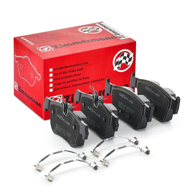 Image of ZIMMERMANN Brake pad set ZIMMERMANN 22582.160.2
