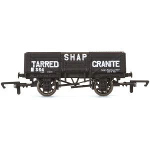 image of Hornby 5 Plank Wagon Shap Tarred Granite 354 Era 3 Model Train