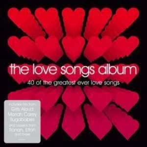 Image of The Love Songs Album by Various Artists CD Album