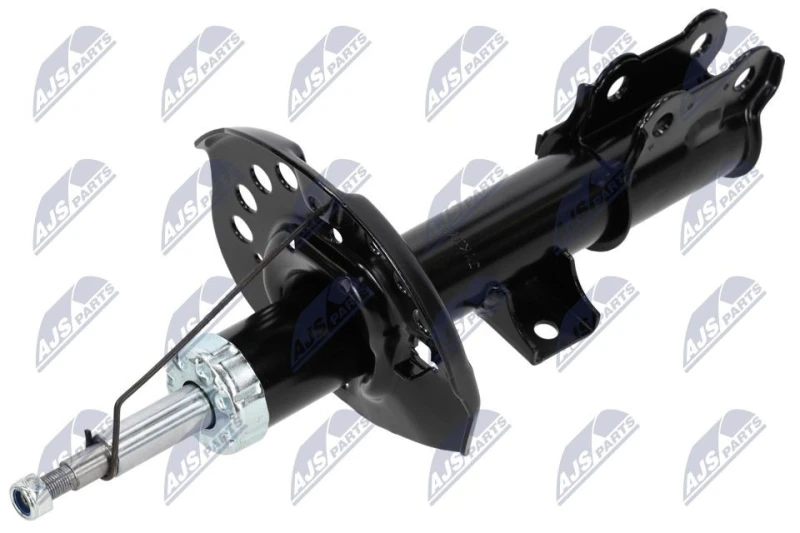 Image of NTY A-KA-325 Shock absorber Front Axle Left, Gas Pressure, Suspension Strut, Top pin Shock Absorber (854)