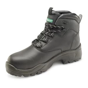 Image of Click Footwear Non Metallic S3 PUR Boot PU Rubber Leather 10 Black Ref