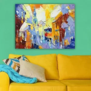 Image of 446402158_70100 Multicolor Decorative Canvas Painting