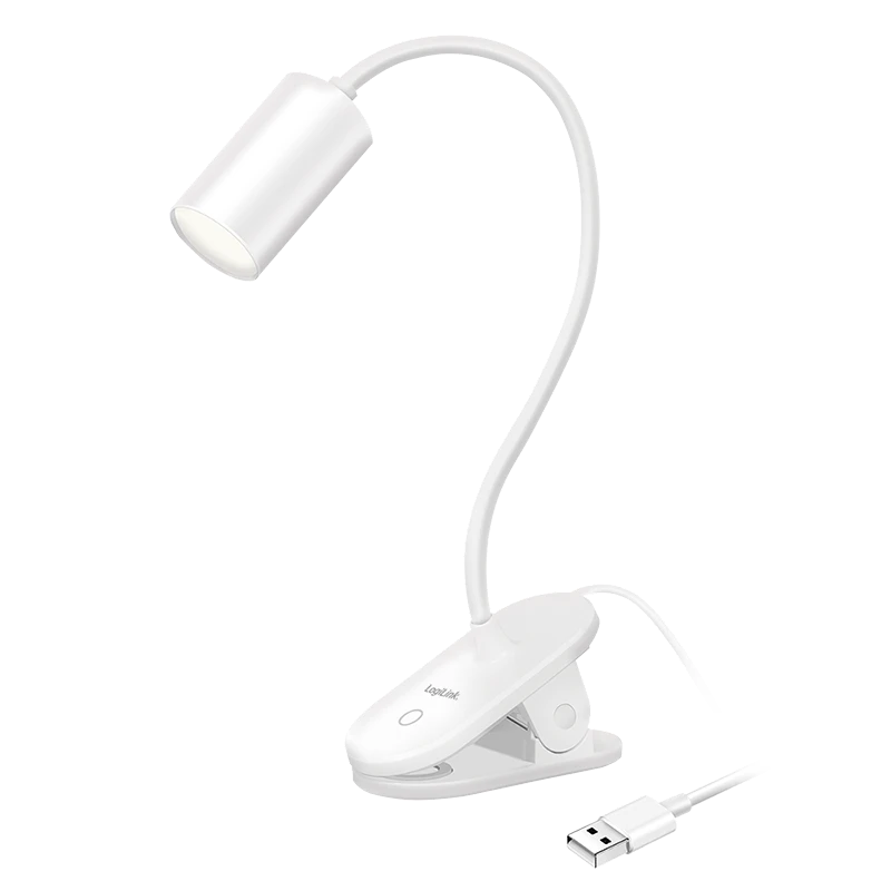 Image of LogiLink LED Desk Clip Lamp. 3.8 W. white