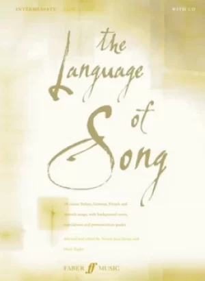 Image of The language of song Intermediate by Nicola-Jane Kemp