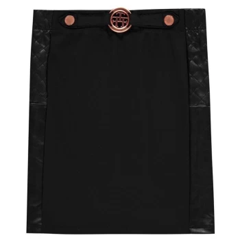 Image of Firetrap Ponte Mini Skirt Junior Girls - Jet Black
