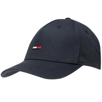 Image of Tommy Jeans Embroidered Flag Cap - Midnight