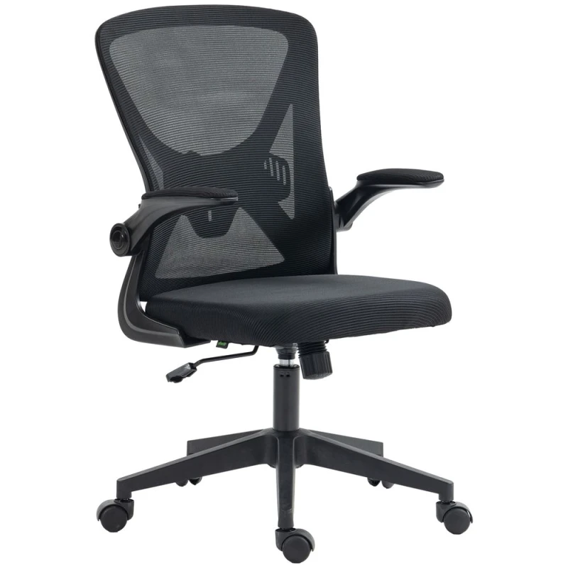 Image of Vinsetto Mesh Office Chair Computer Chair with Swivel Wheels for Home Office TJ Hughes 5056725368517