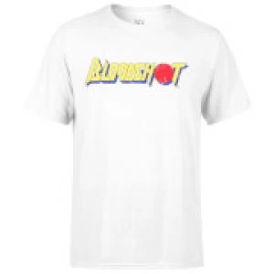 Valiant Comics Classic Bloodshot Washeffect Logo T-Shirt - White - XL