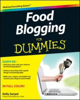 Image of Food Blogging for Dummies by Kelly Senyei Paperback