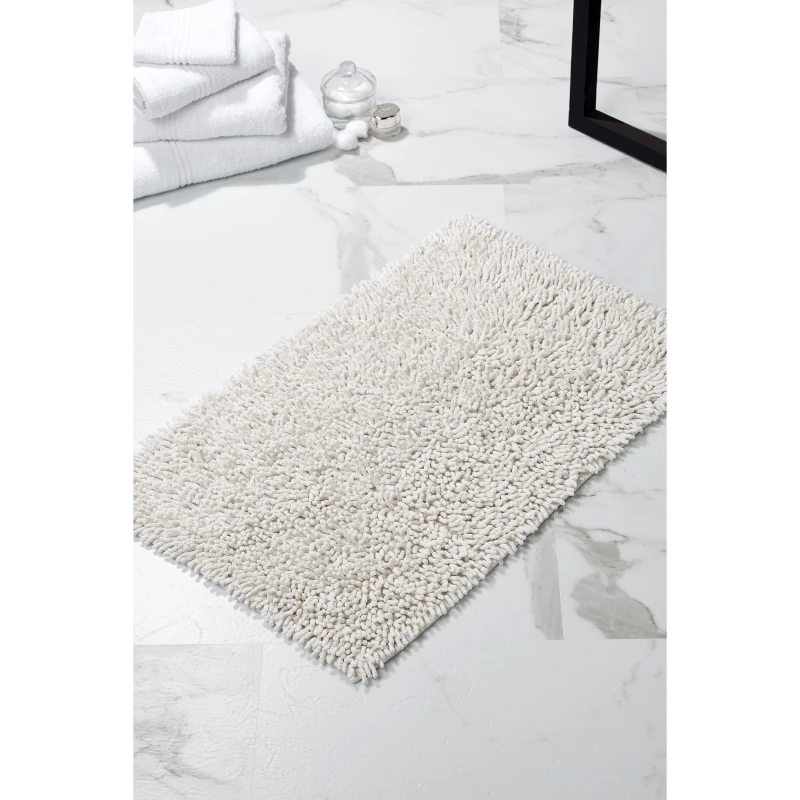 Image of Homelife Cotton Loop Bathmat - White White One Size