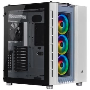 image of Corsair Crystal 680X RGB Midi-Tower White