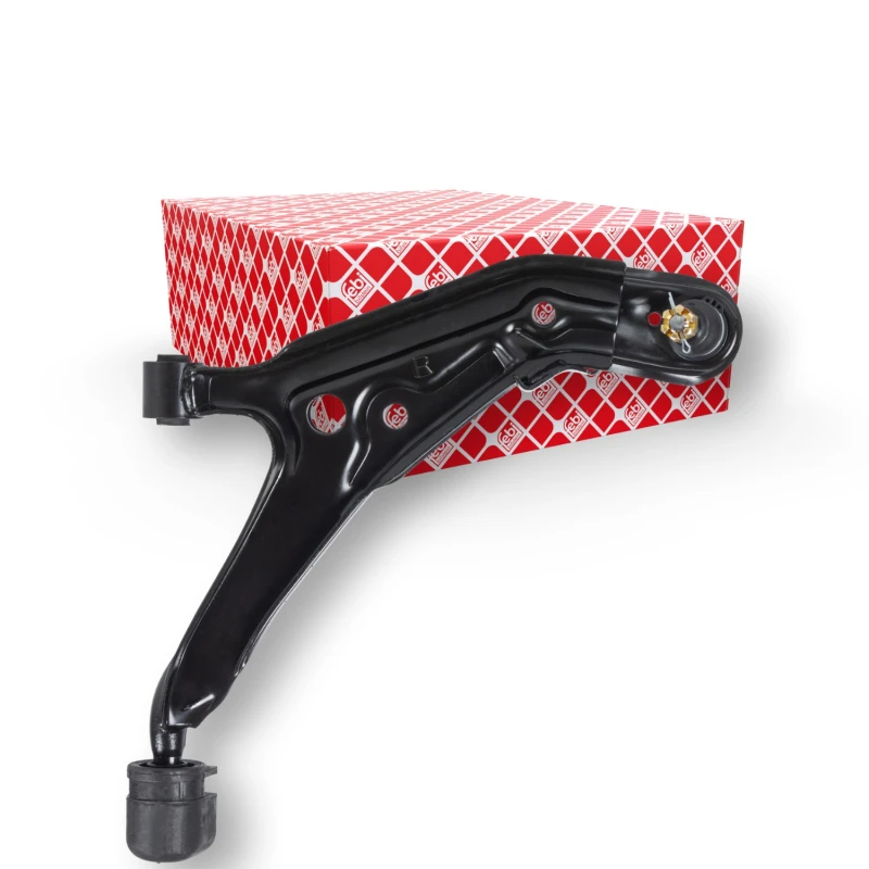Image of FEBI BILSTEIN 12959 Suspension arm Control Arm, Sheet Steel, Lower, with ball joint, with rubber mounts Sheet Steel Track Control Arm (273)