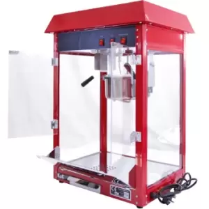 Image of Popcorn Maker Machine / 8 Ounce Large Popcorn Making Popping Corn / Party Event Catering - Red - Kukoo