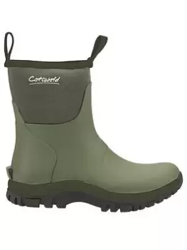 image of Cotswold Blaze Wellington Boots - Green, Size 5, Women