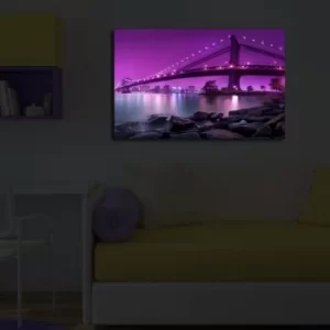 Image of 4570?ACT-39 Multicolor Decorative LED Lighted Canvas Painting