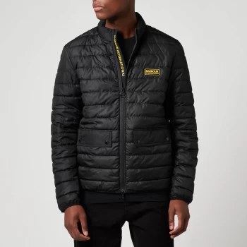 Image of Barbour International Mens Legacy Drive Quilt Jacket - Black - L