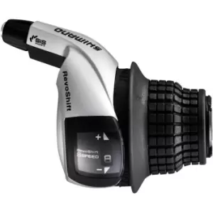Image of Shimano Tourney / TY SL-RS45 Revoshift, 8-speed rear, right hand, with optical gear display - Black