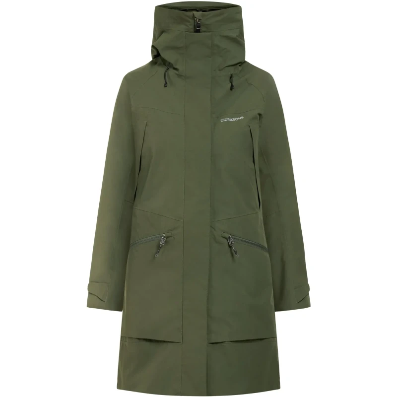 Image of Womens parka Didriksons Ilma Vert Female 38