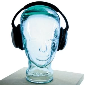 image of AMP3 Luxury Glass Head Headphones Stand