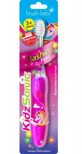 image of Brush Baby KidzSonic Unicorn Electric Toothbrush