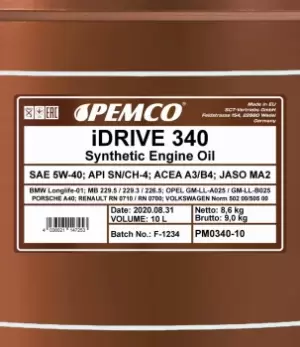 image of PEMCO Engine oil PM0340-10