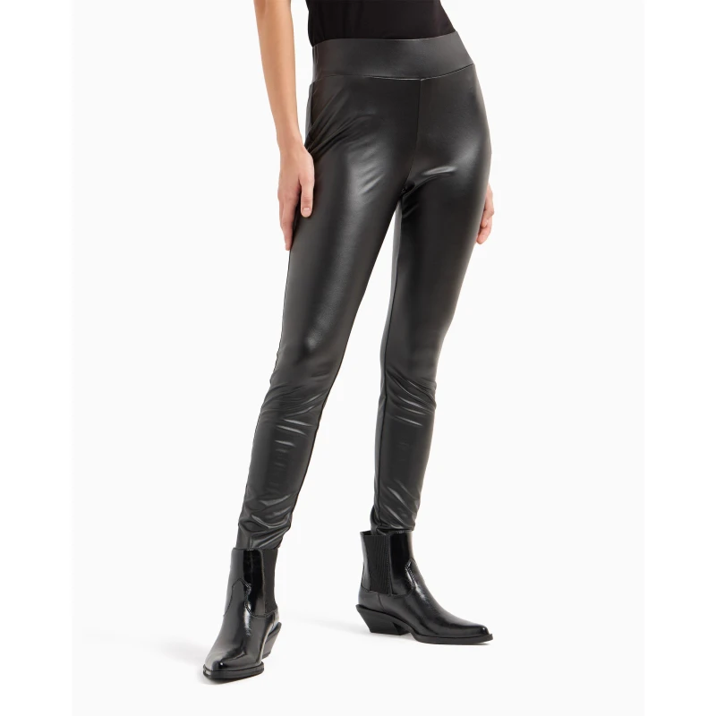 Image of Armani Exchange Womens Leggings Black female 12 (M)