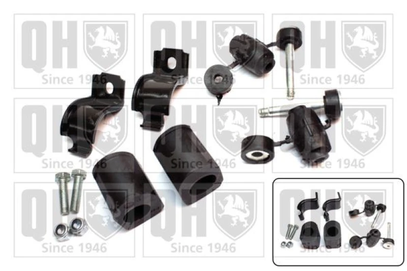 Image of QUINTON HAZELL Repair kit, anti-roll bar bush QUINTON HAZELL EMBK2408