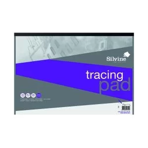 Image of Silvine Professional Tracing Pad 50 Sheets A3 A3TPR SV10794