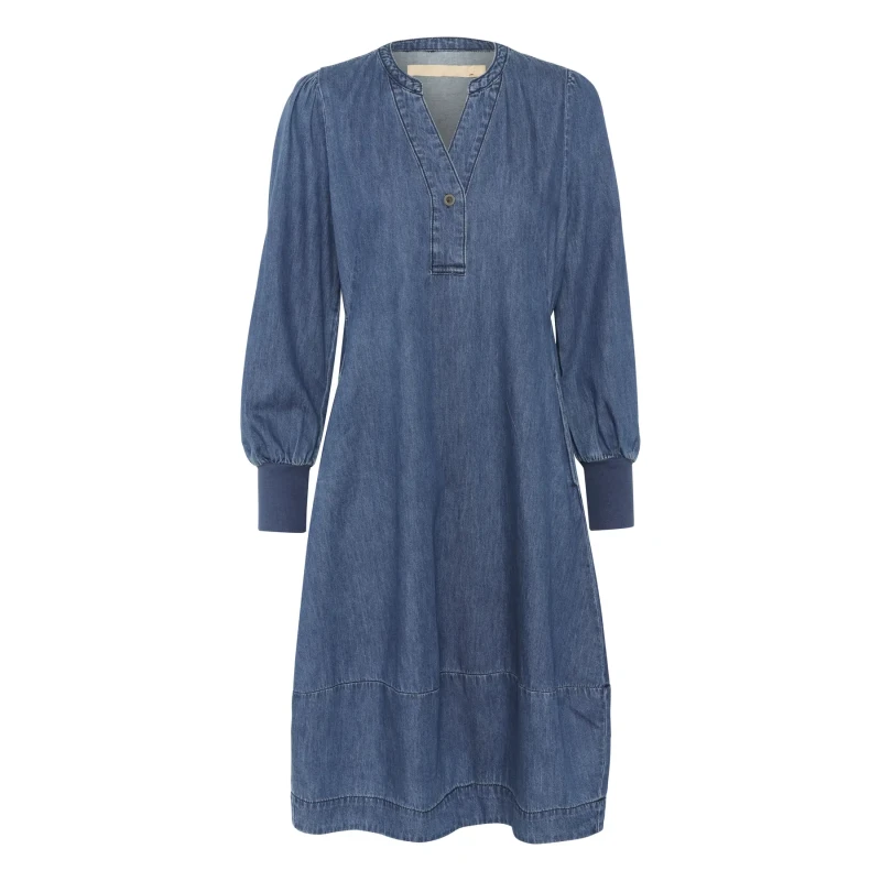 Image of culture Womens denim dress CULTURE Allura Arpa Bleu Female L