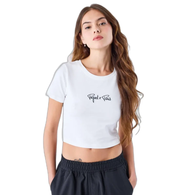 Image of Project X Paris Womens T-Shirt Project X Paris Blanc Female XS