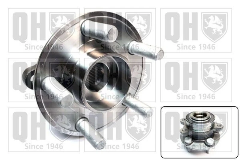 Image of QUINTON HAZELL Wheel bearing kit QUINTON HAZELL QWB1641
