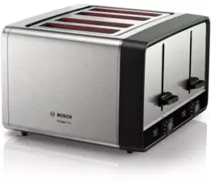 Image of Bosch DesignLine TAT5P440GB 4 Slice Toaster