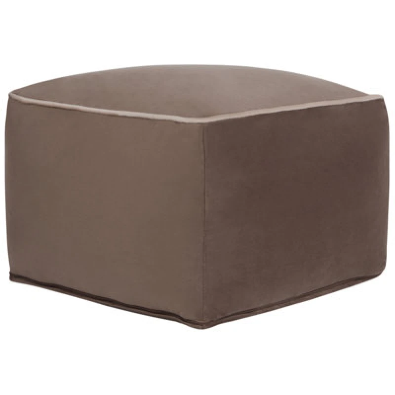 Image of Beliani Pouffe Dareyn Velvet Brown
